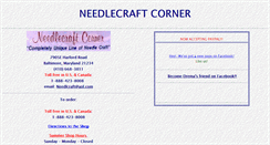Desktop Screenshot of needlecraft-corner.com