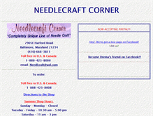 Tablet Screenshot of needlecraft-corner.com